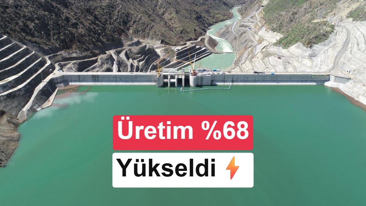 Türkiye'de Baraj Doluluk Oranları Zirvede: Hidroelektrik Üretimi Yüzde 68 Arttı
