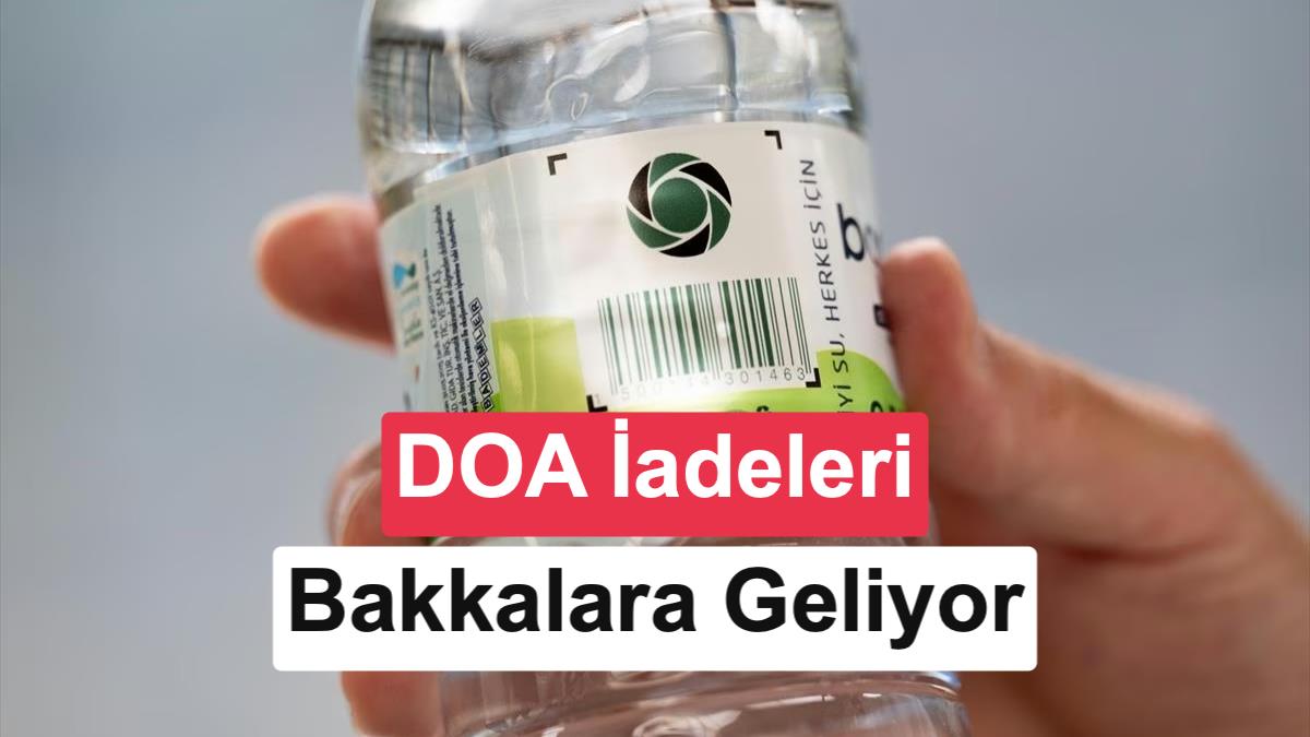 Mobil DOA Dönemi Başlıyor: Bakkal ve Büfeler Depozito İade Noktası Olacak