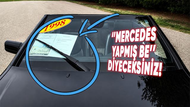 Mercedes W124'ün Efsanevi Tek Silecek Sisteminin Arkasındaki Mühendislik Sırrı