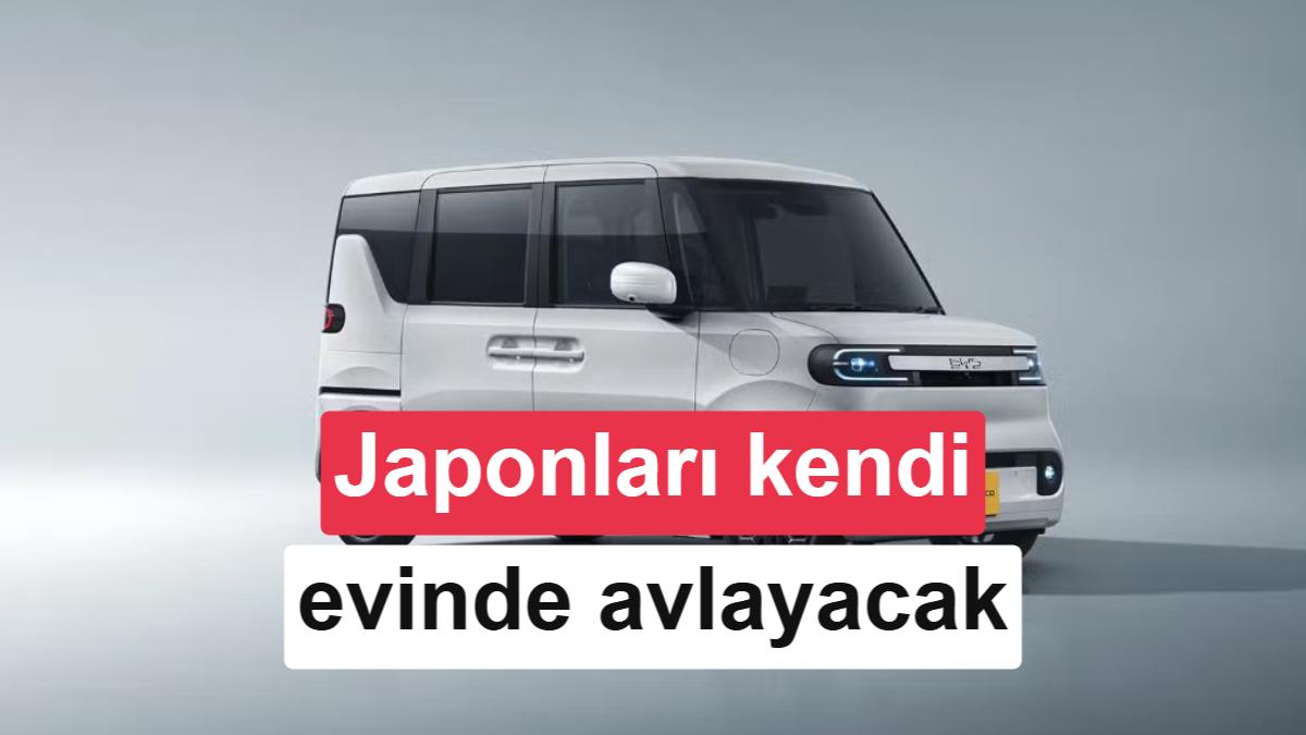 Çinli BYD'den Japonya'nın Kalbine Darbe: Elektrikli Racco Satışa Çıktı