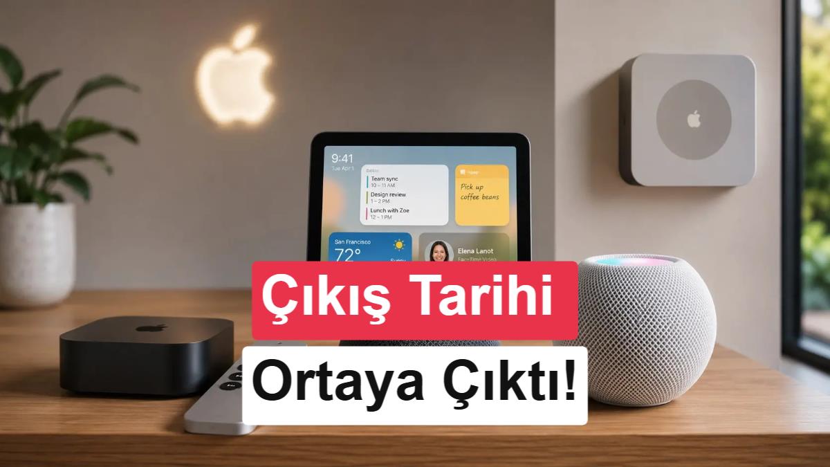 Apple Home Hub Geliyor: Yeni Nesil Siri ve Robotik Ekran Detayları