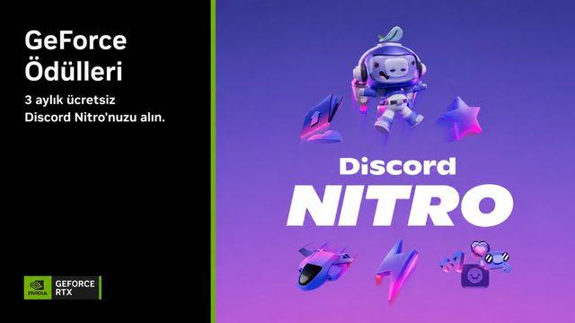 NVIDIA, Ekran Kartı Sahiplerine 3 Aylık Ücretsiz Discord Nitro Hediye Ediyor