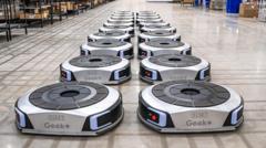 Çinli Robot Ordusu İngiltere Perakende Sektörünü Dönüştürüyor