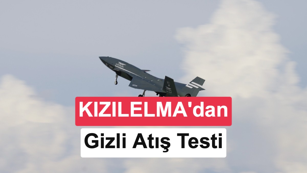Bayraktar Kızılelma'dan Tarihi Adım: Dahili Mühimmat Yuvasından İlk Atış Başarılı