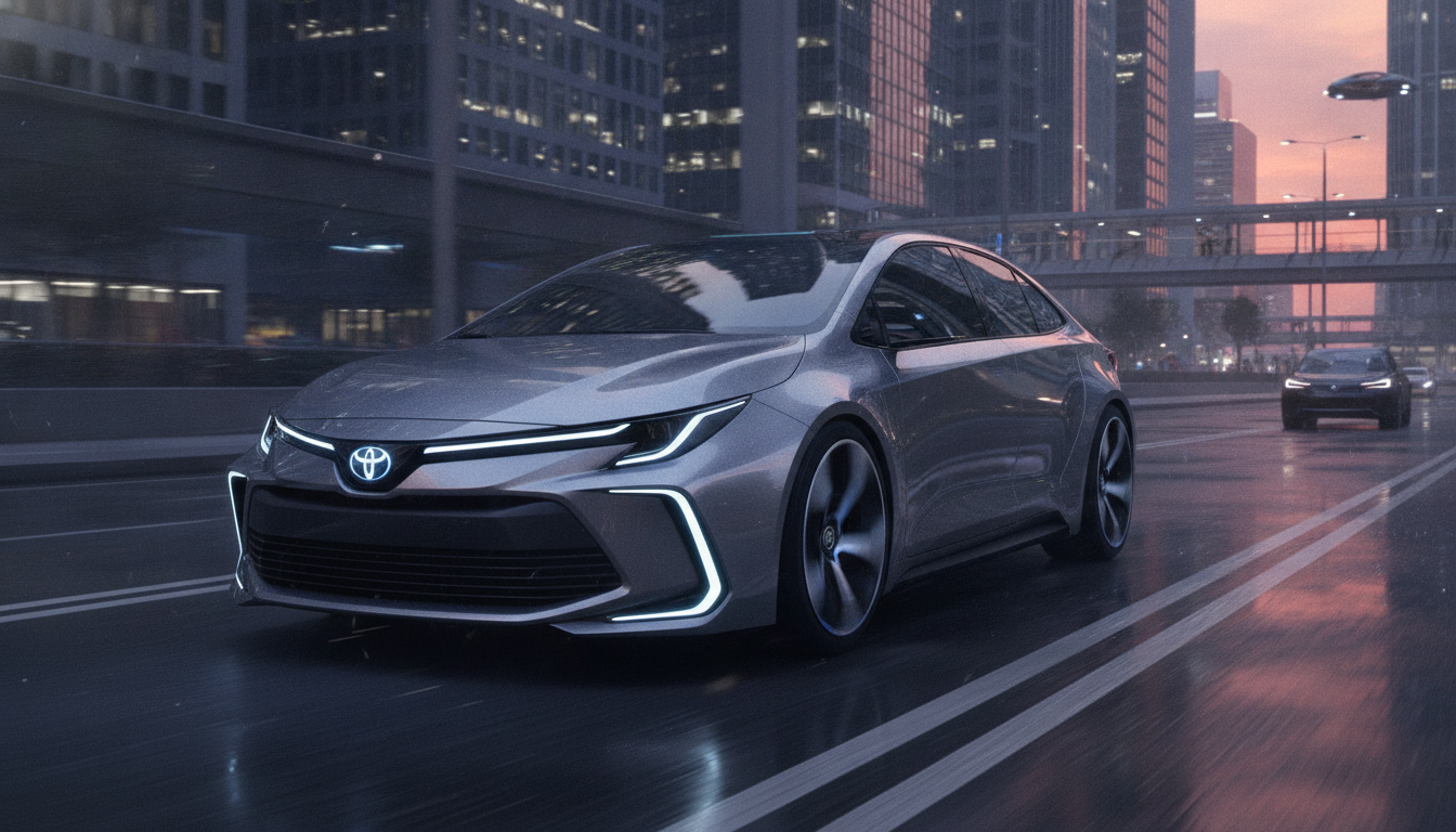 Yeni Nesil Toyota Corolla'nın Tasarım ve Motor Seçenekleri Ortaya Çıktı