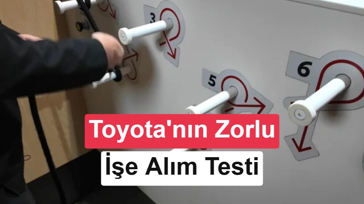 Toyota'nın Üretim Hattı İçin Uyguladığı 6 Saniyelik İp Bükme Testi Gündem Oldu