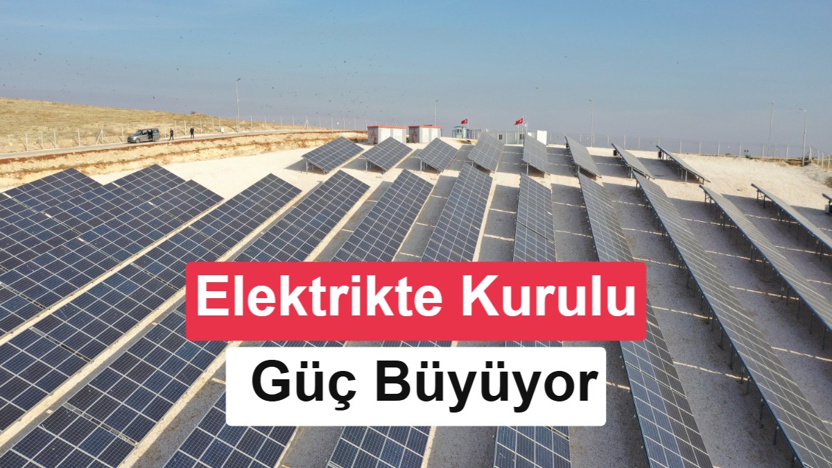 Türkiye'nin Elektrik Kurulu Gücü 126 Bin MW'ı Aştı: Yenilenebilir Enerji Zirvede