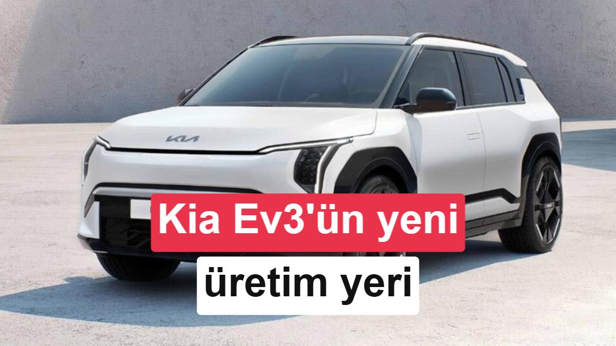Kia, Elektrikli SUV Modeli EV3'ün Yeni Üretim Merkezi Olarak Meksika'yı Seçti