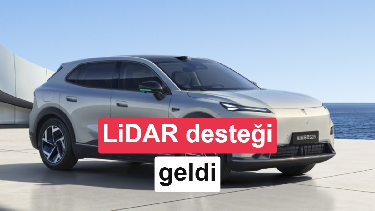 Deepal S05 Yenilendi: LiDAR Sensörü ve DeepSeek-R1 Yapay Zeka Desteğiyle Geliyor
