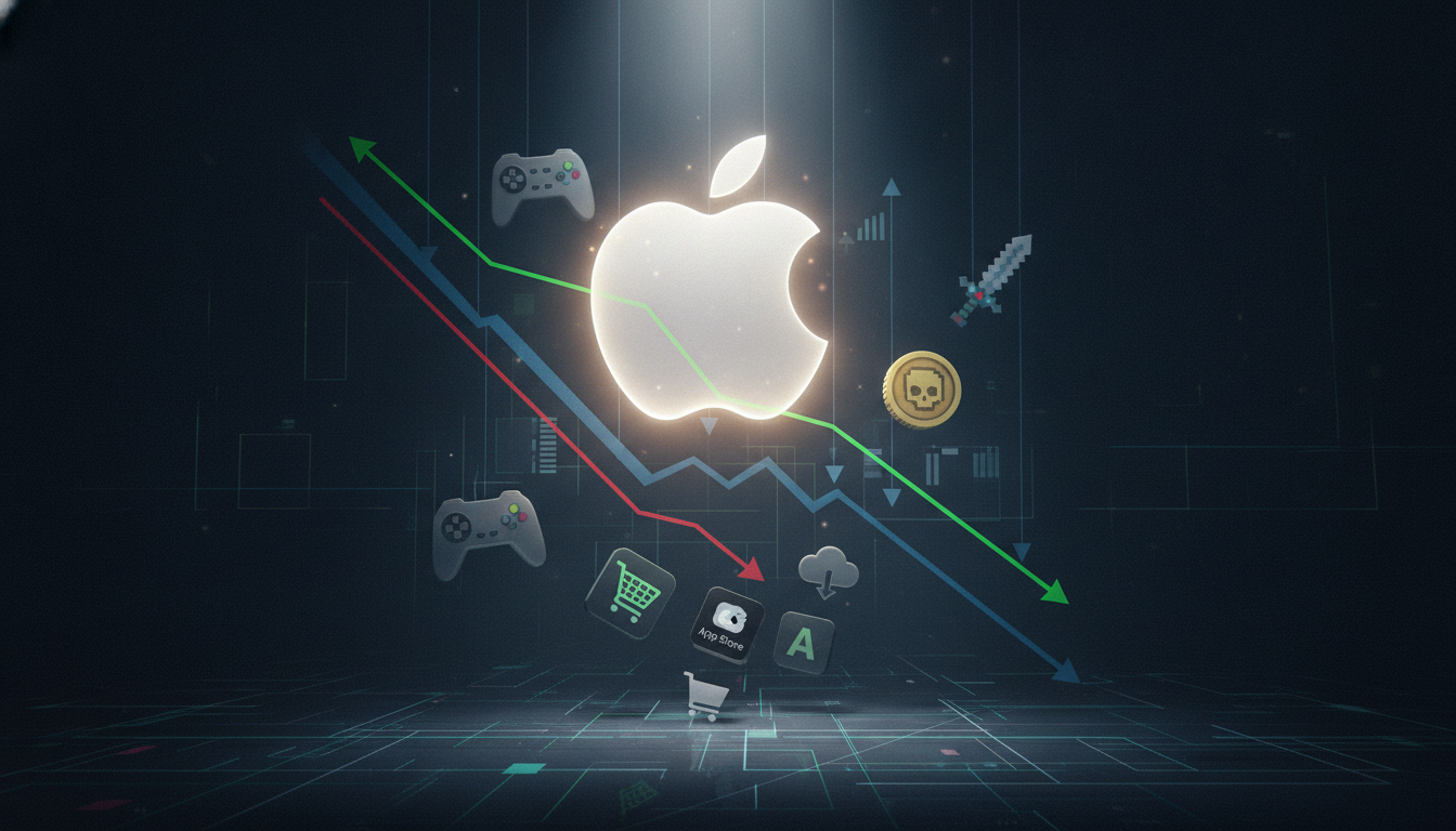 Apple'ın Hizmet Gelirleri App Store Değişiklikleri ve Oyun Sektöründeki Yavaşlamaya Takıldı