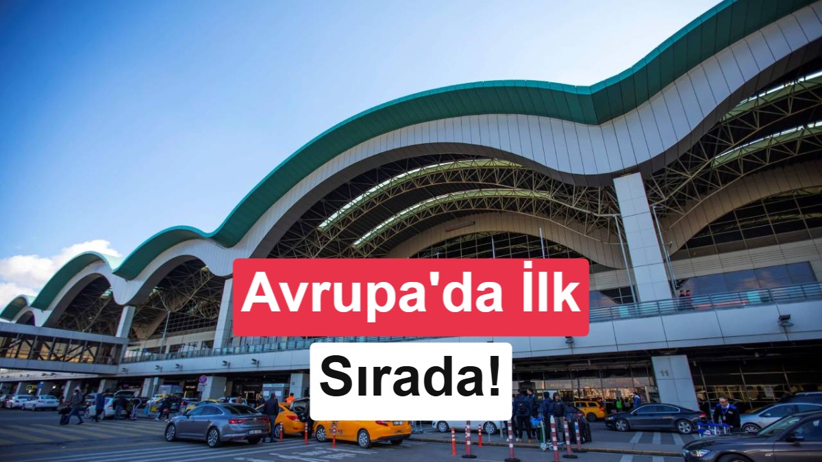 Sabiha Gökçen, Avrupa'nın En Hızlı Büyüyen Havalimanı Unvanını Aldı