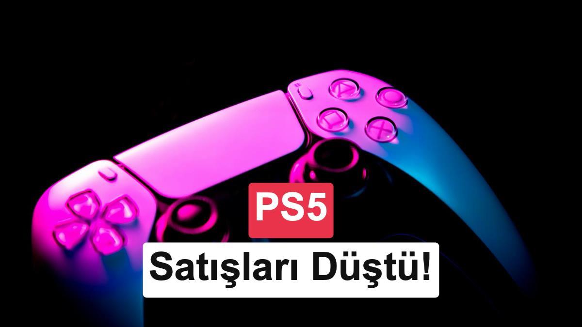 PS5 Konsol Satışlarında Sert Düşüş: Oyuncular Dijitale Yöneliyor