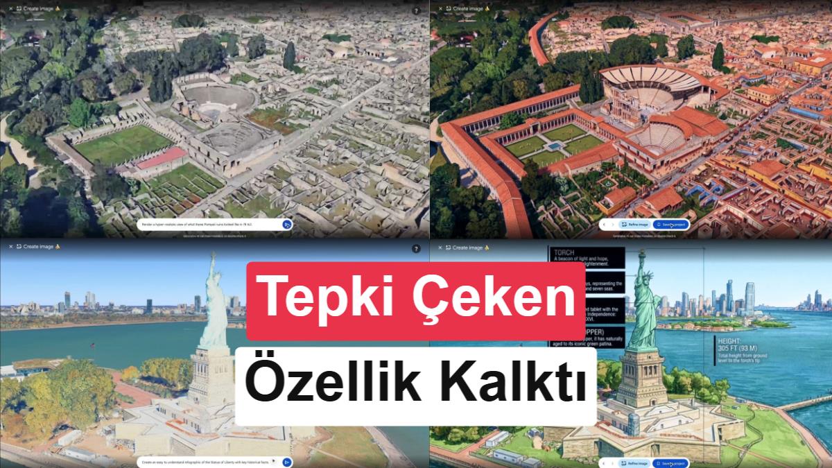 Google Earth'te Sahte Uydu Görüntüsü Krizi: Yapay Zeka Özelliği Geri Çekildi