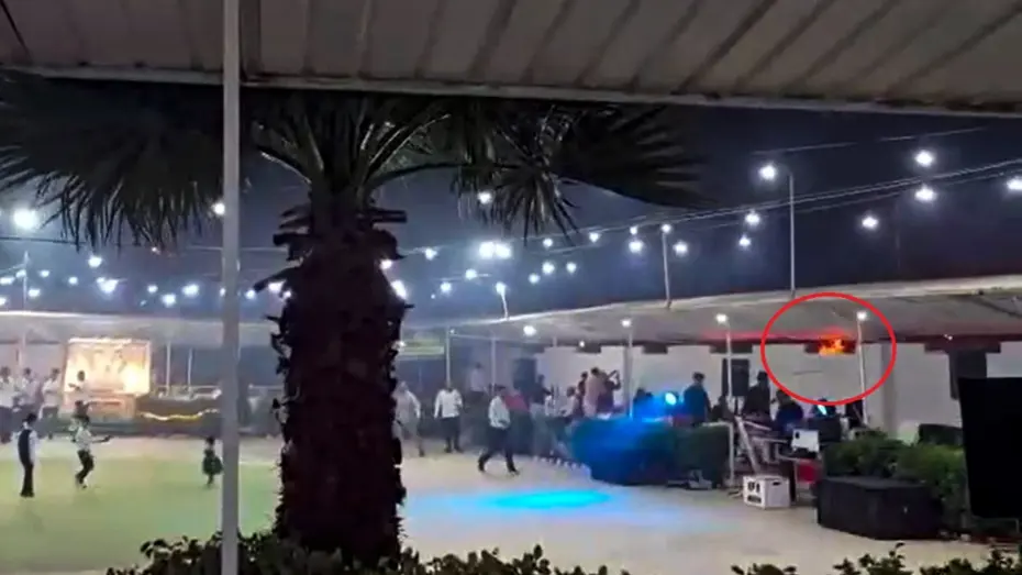 Hatay'da Havai Fişek Faciası Kıl Payı Atlatıldı: Yangına Rağmen Düğüne Devam Ettiler