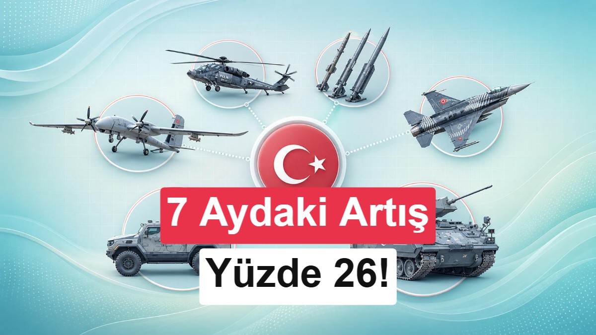 Türkiye'nin Savunma Sanayisi İhracatı Temmuz'da 1,12 Milyar Dolara Ulaştı