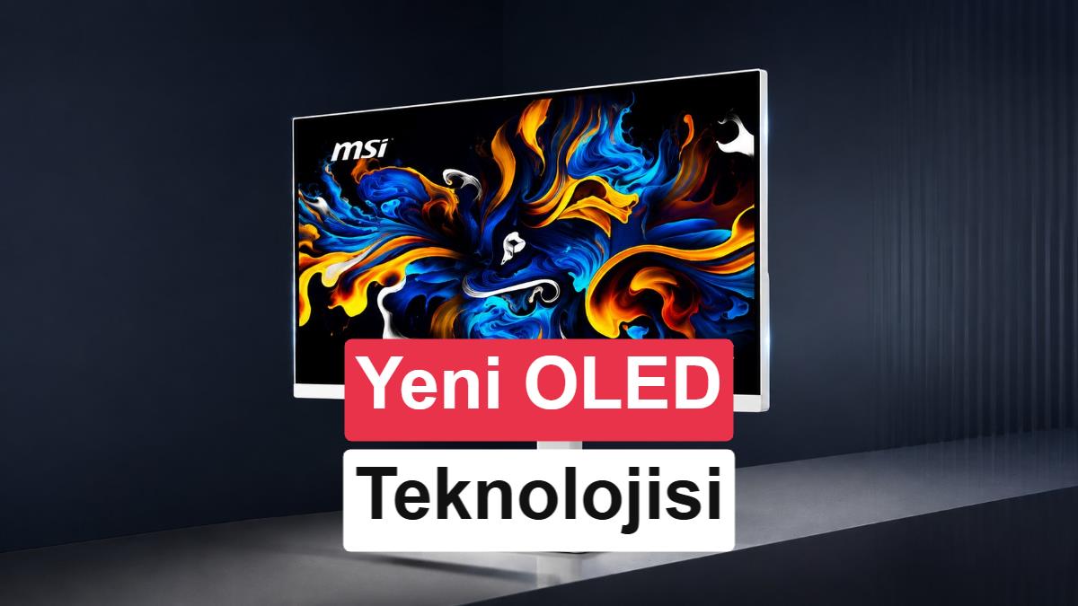 MSI, Dünyanın İlk 27 İnç 4K IJP OLED Monitörünü Tanıttı