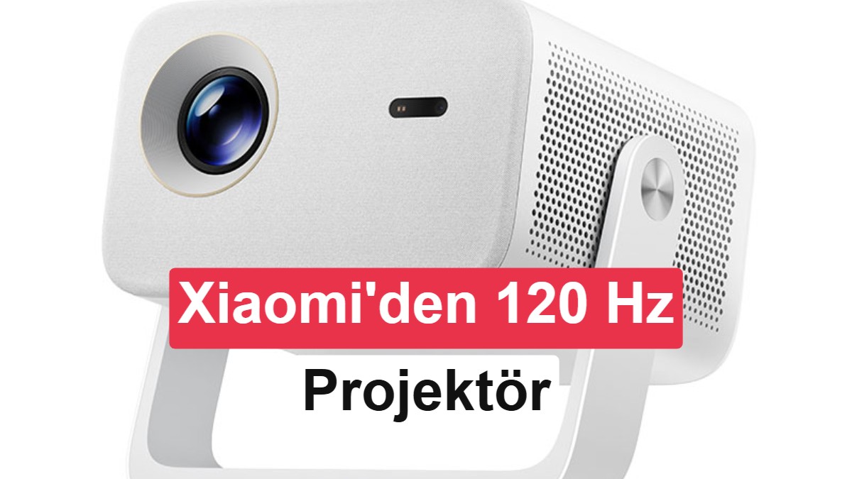 Xiaomi, 120 Hz Yenileme Hızına Sahip Yeni Redmi Projector 5 Pro'yu Tanıttı