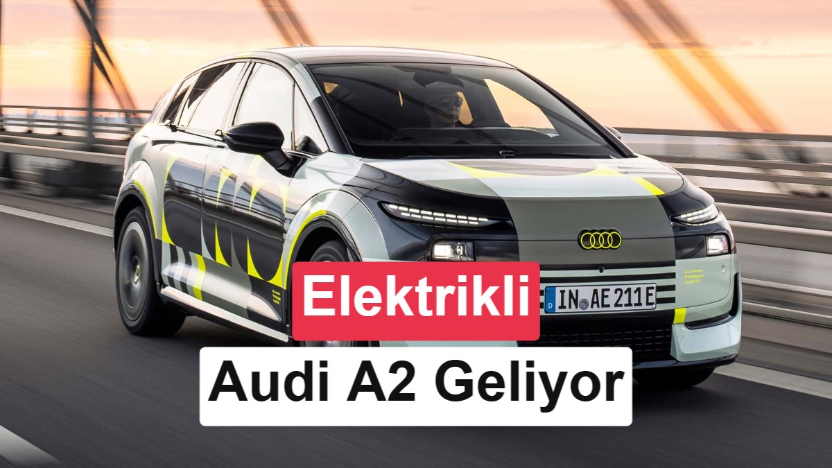 Audi'nin En Verimli Elektrikli Otomobili: Yeni A2 e-tron 649 km Menzille Geliyor