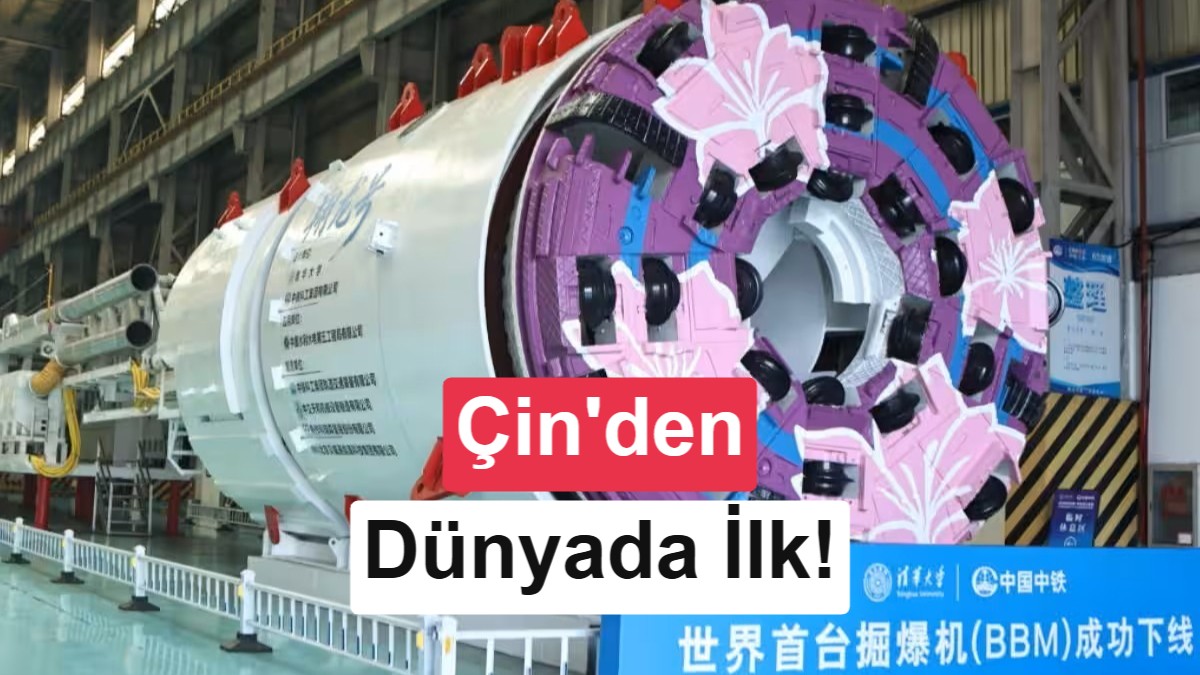 Çin, Dünyanın İlk Tünel Delme ve Patlatma Makinesi Xianglong'u Geliştirdi