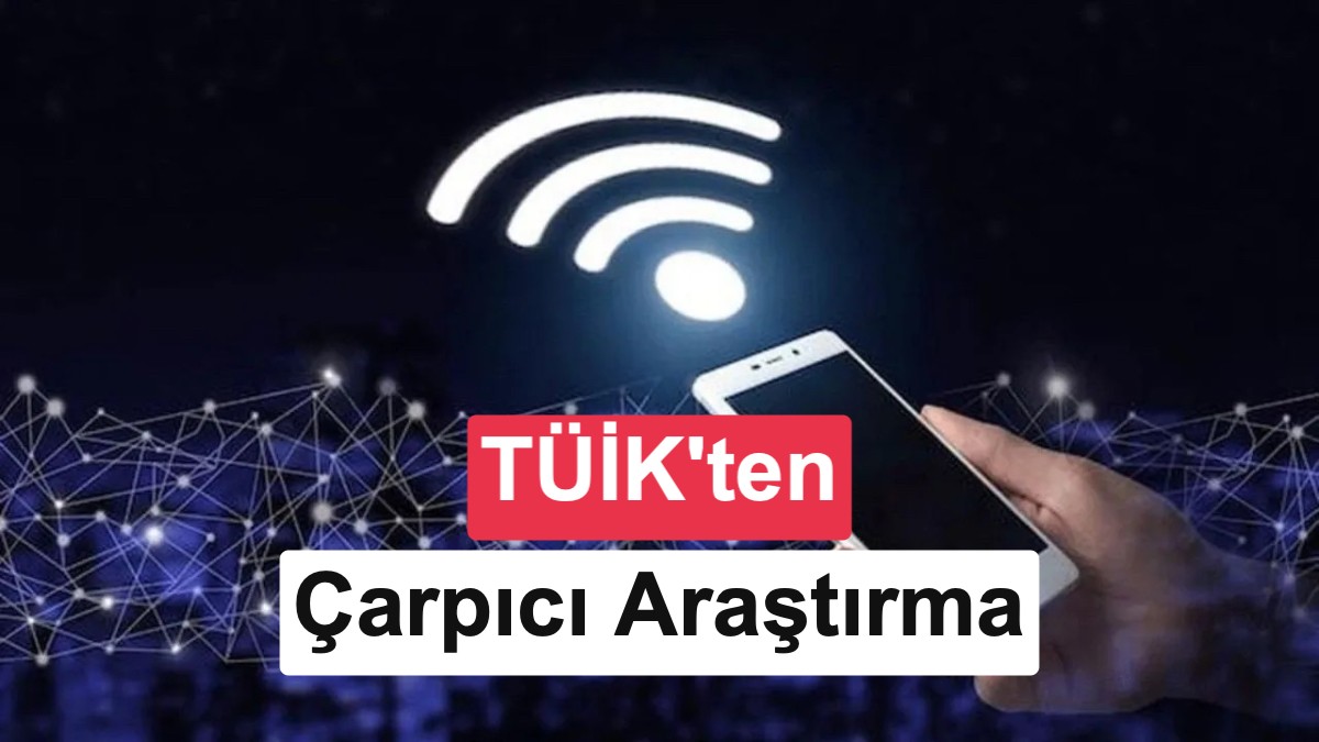 TÜİK Açıkladı: Türkiye'de İnternet Kullanım Oranı Yüzde 92,3'e Ulaştı