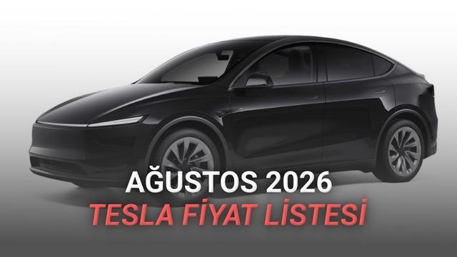 Tesla Model Y Ağustos 2026 Türkiye Fiyatları Açıklandı