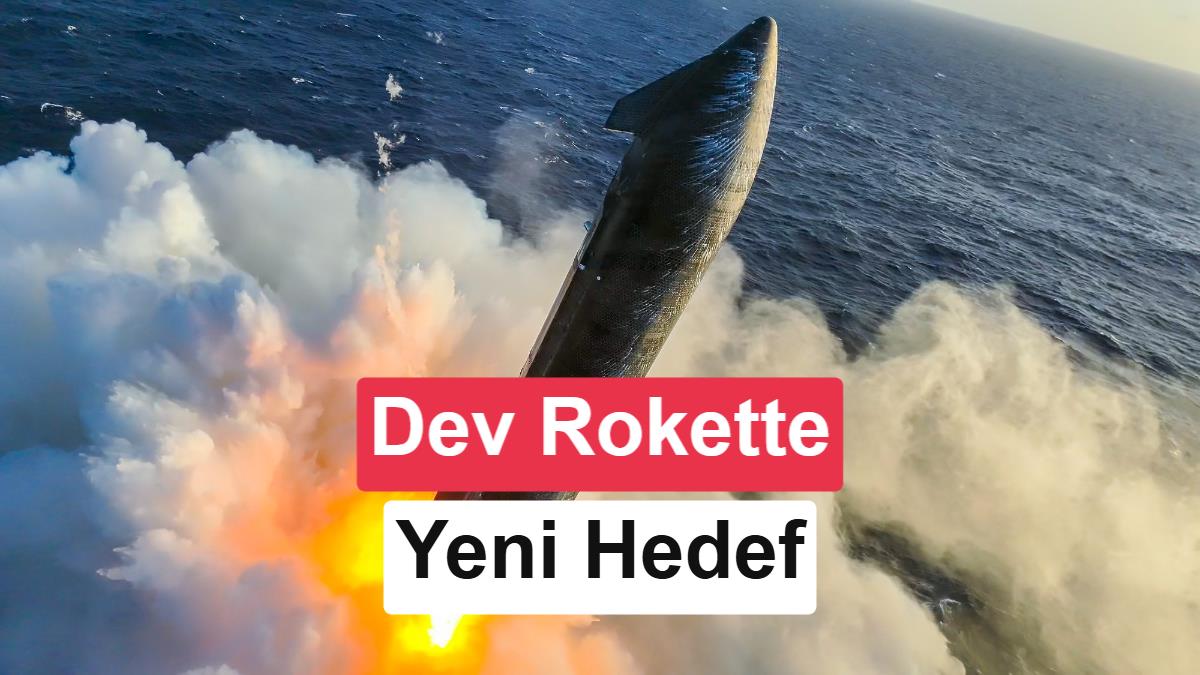 SpaceX'ten Tarihi Adım: Starship'in Üst Kademesi Havada Yakalanacak