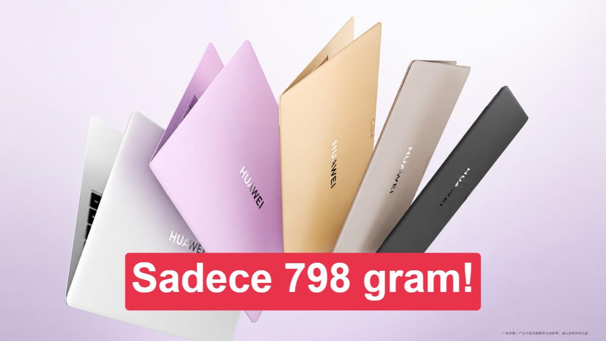 Huawei MateBook Pro S Tanıtıldı: 798 Gramlık Ultra Hafif Yapay Zeka Bilgisayarı