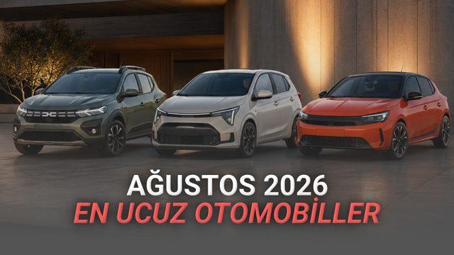 Türkiye'nin En Ucuz Sıfır Otomobilleri: Ağustos 2026 Fiyat Listesi