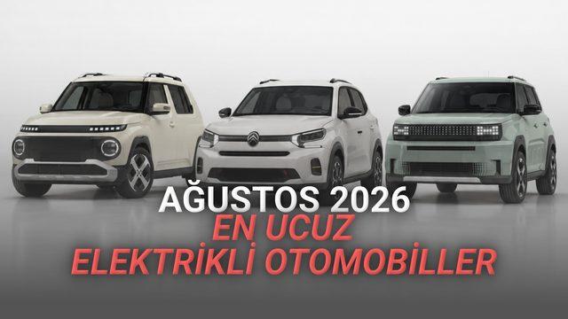 Türkiye'nin En Ucuz Elektrikli Otomobilleri: Ağustos 2026 Fiyat Listesi