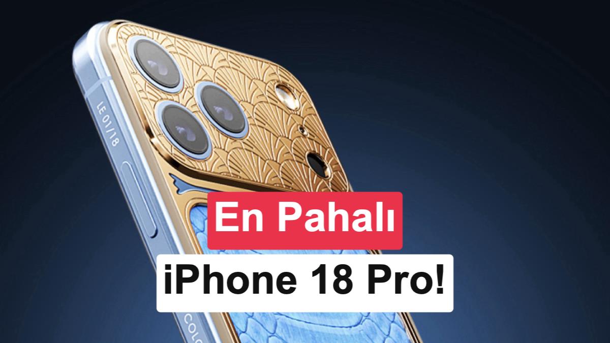 Lüks Marka Caviar'dan Henüz Çıkmamış iPhone 18 Pro ve Katlanabilir iPhone Ultra Tasarımları