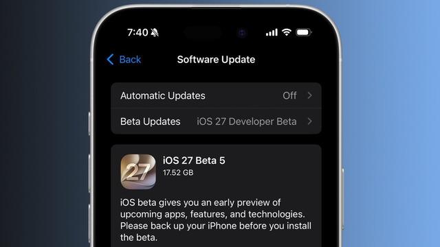 Apple, Geliştiriciler İçin iOS 27 Beta 5 Sürümünü Yayımladı: İşte Yeni Özellikler