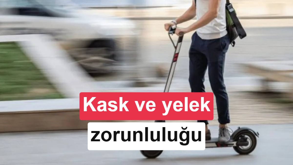 Paris'te E-Scooter Kuralları Sertleşti: Kask ve Yelek Zorunluluğu Geldi