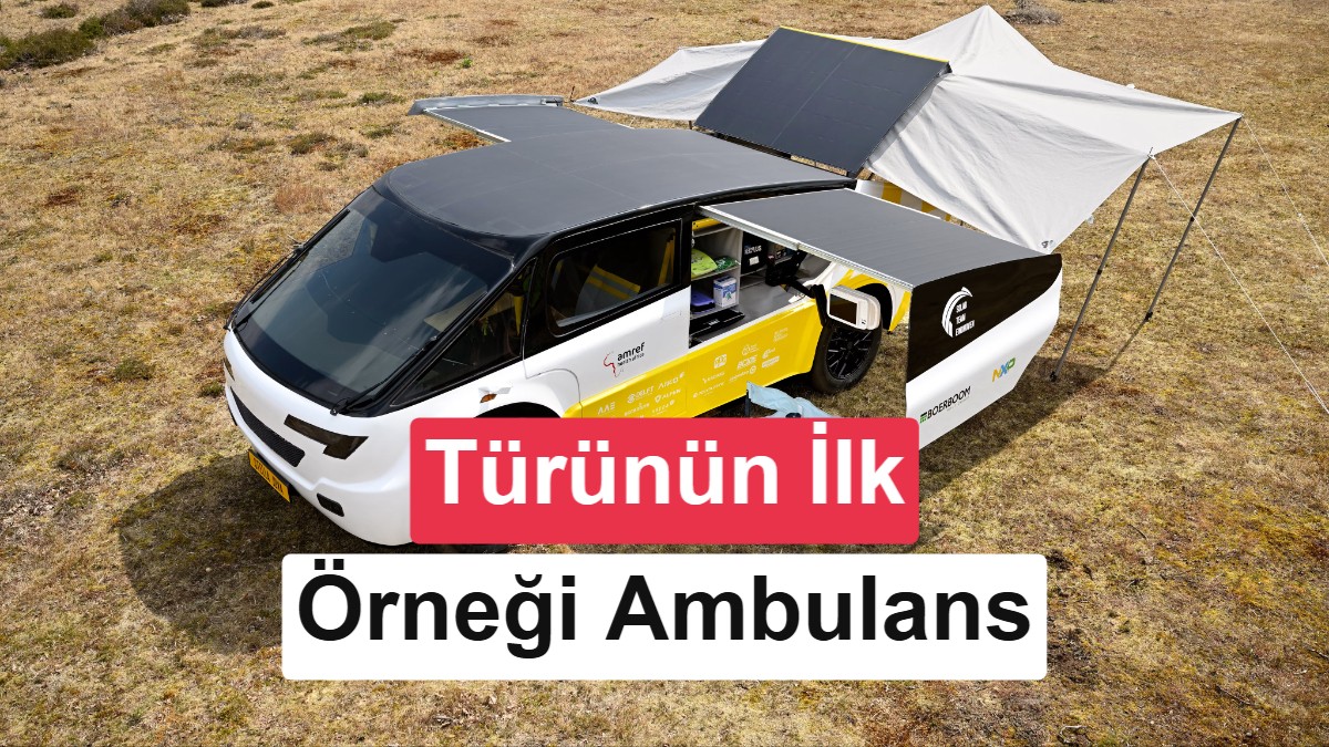 Dünyanın İlk Güneş Enerjili Ambulansı Stella Juva Sahaya Çıkıyor