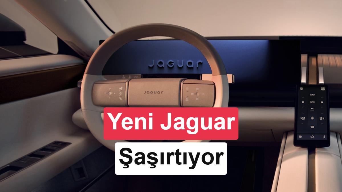 Jaguar Type 01: Arka Camı Olmayan 1000 Beygirlik Yeni Elektrikli GT'nin İç Mekanı Görücüye Çıktı