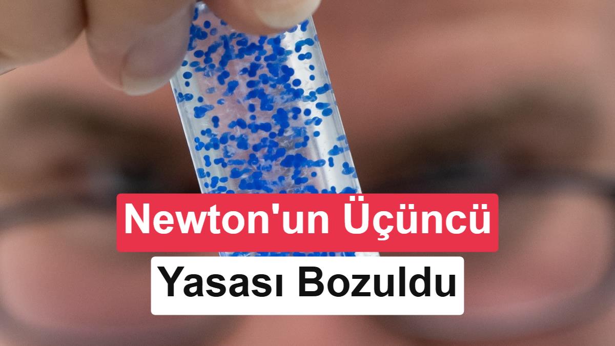 Japon Fizikçilerden Newton'un Üçüncü Yasasını Esneten 10 Bin Parçacıklı Deney