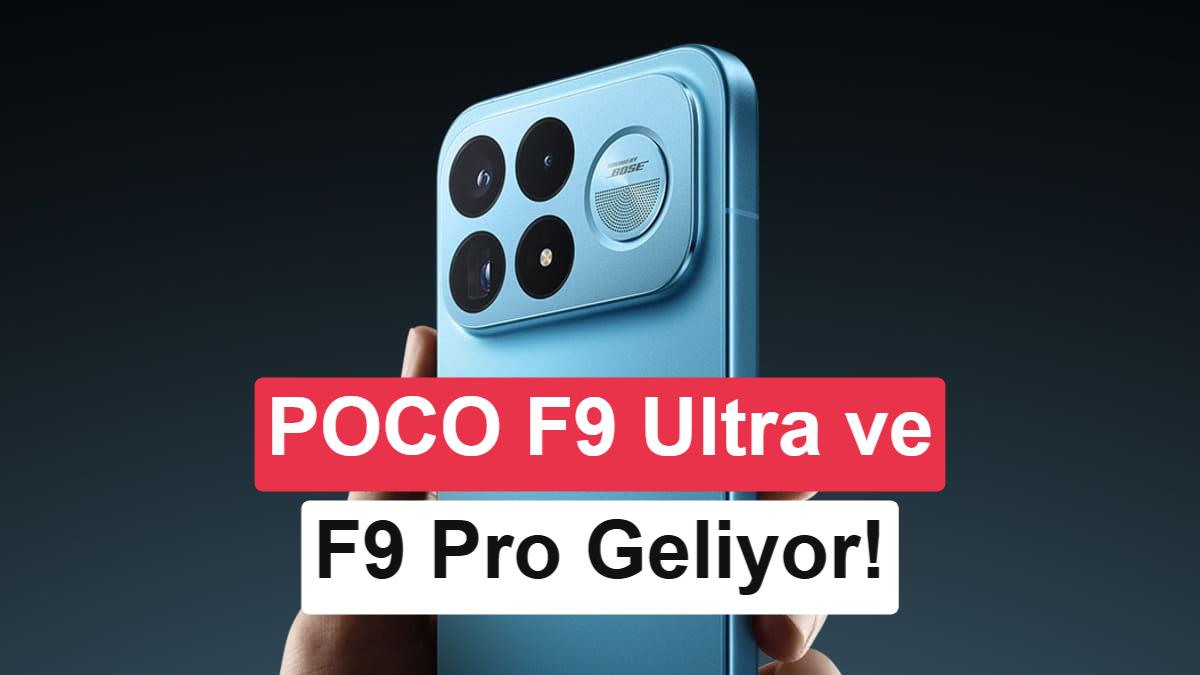 Poco F9 Ultra ve F9 Pro'nun Özellikleri Sızdırıldı: Dev Batarya ve 200 MP Kamera