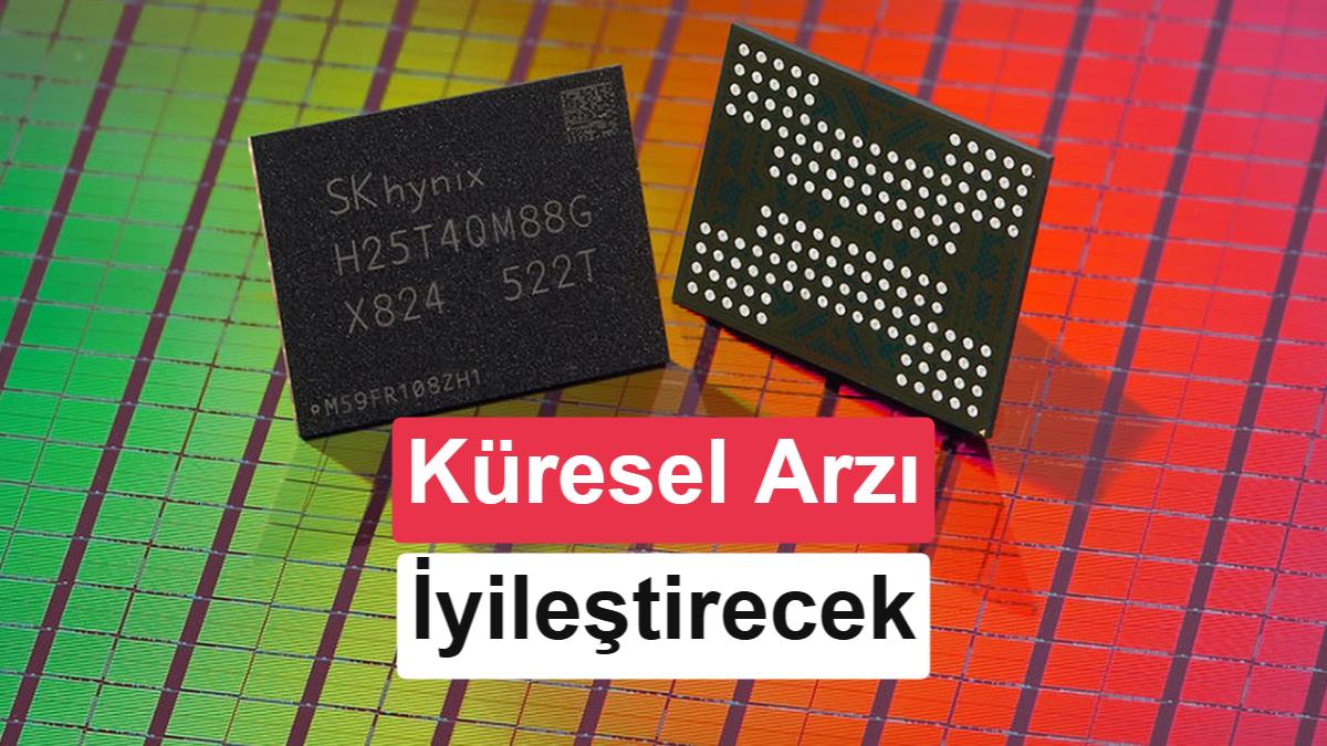 SK hynix, Çin'deki NAND Flash Üretimini Yüzde 50 Artırıyor