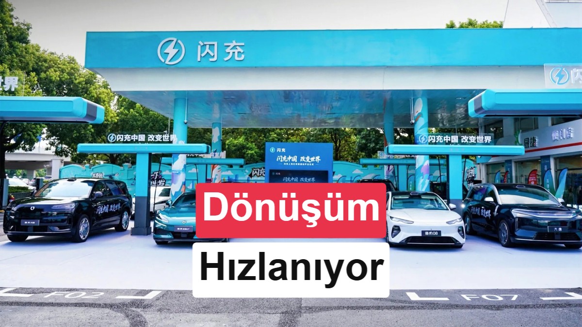 Petrol Devi Sinopec, Benzin Pompalarını BYD'nin Ultra Hızlı Şarj İstasyonlarıyla Değiştirdi