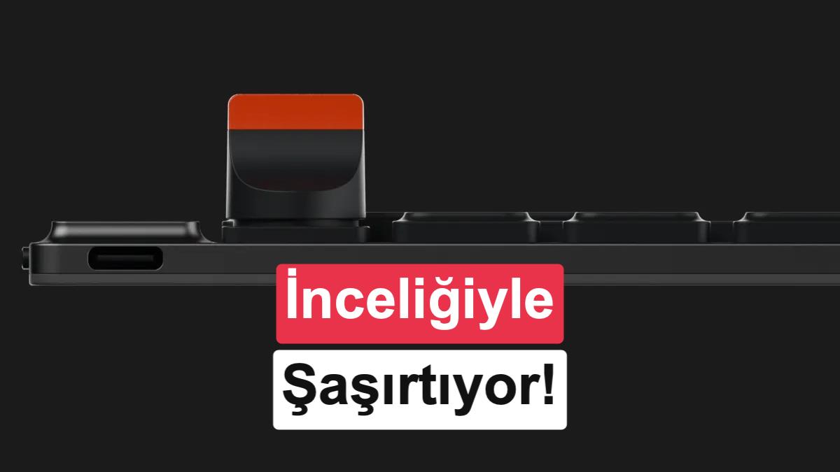 Sadece 4.75 mm Kalınlığında: Dünyanın En İnce Mekanik Klavyesi EMO Altar II Tanıtıldı