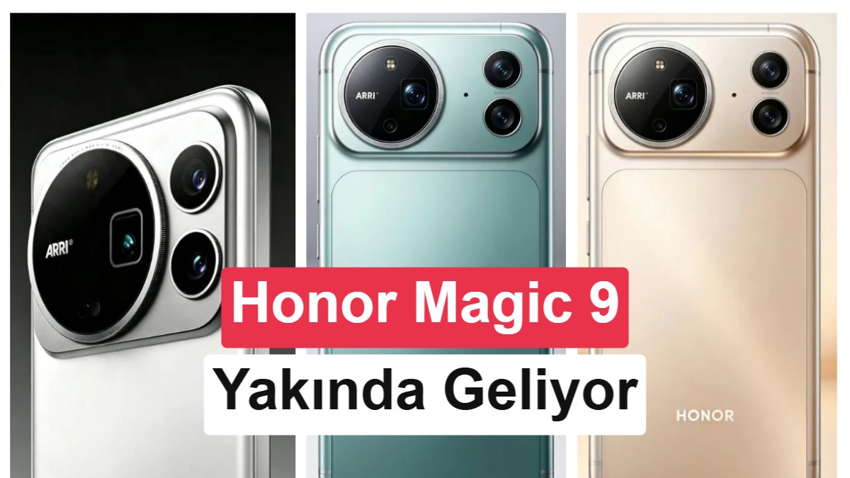 Honor Magic 9 Serisinin Tanıtım Tarihi Belli Oldu: Arri İmzalı 200 MP Kamera Geliyor