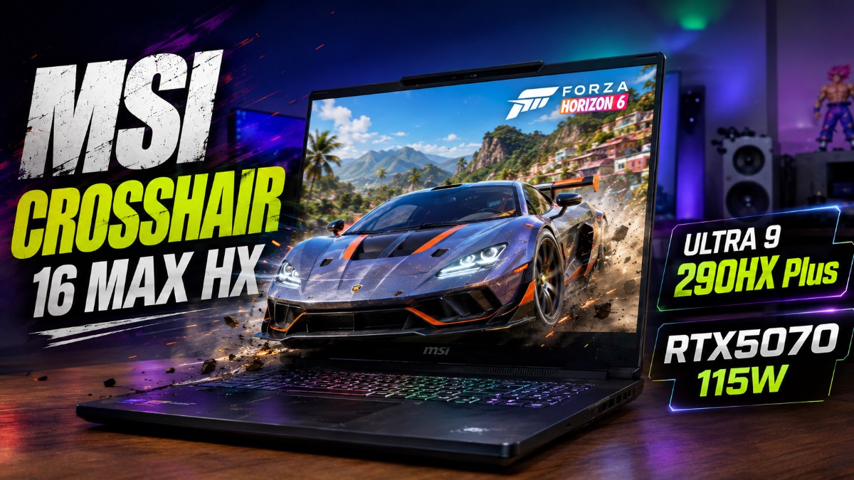 MSI Crosshair 16 Max HX İncelemesi: Intel Ultra 9 ve RTX 5070 Gücü