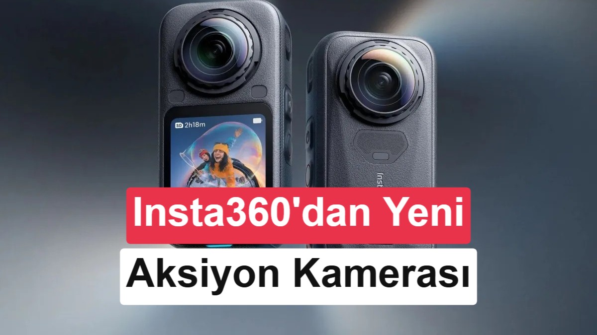 Insta360 X6 Tanıtıldı: 8K 50fps Video, Çift Sony Sensör ve Yapay Zeka Desteği