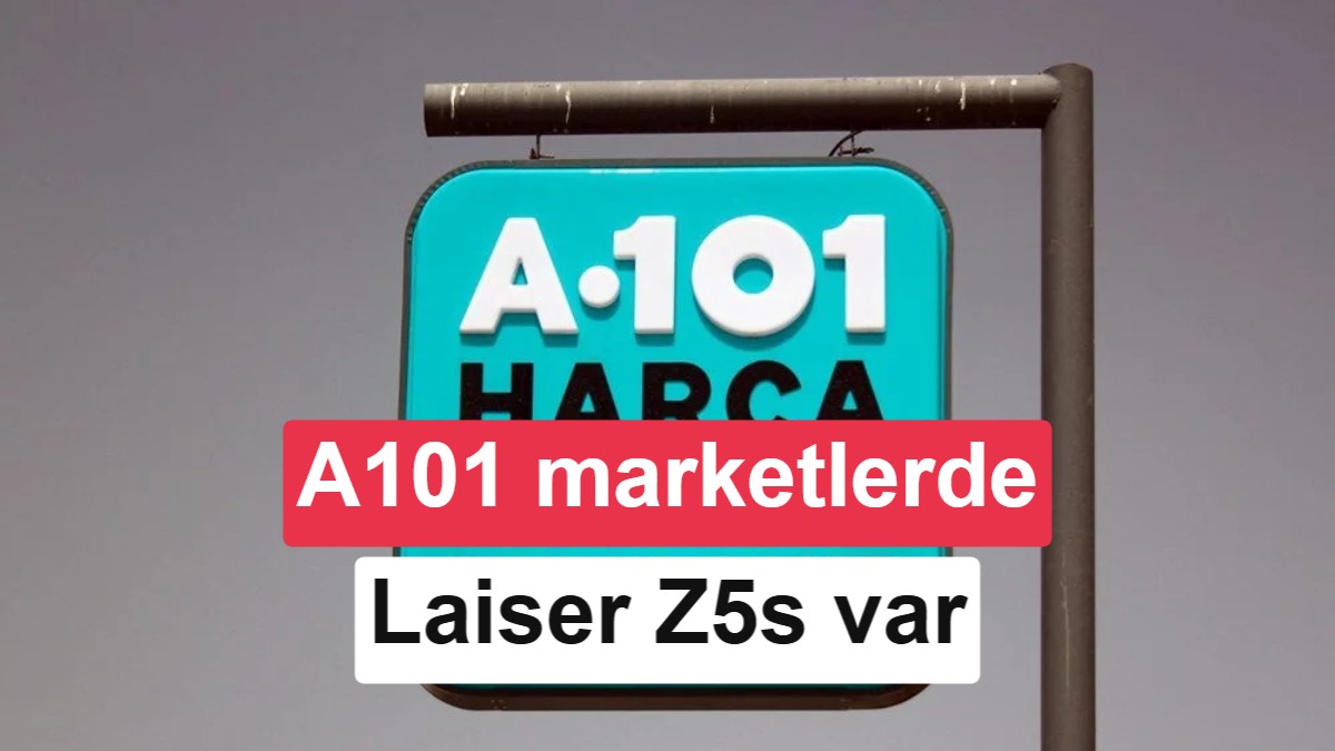 A101'de Dikkat Çeken Teknoloji: Laiser Z5s Şipşak Fotoğraf Makinesi Satışa Sunuldu