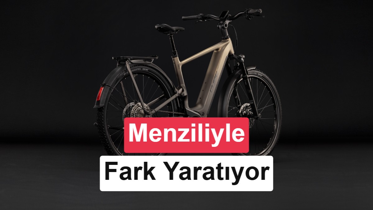 Cube'dan Tek Şarjla 275 Kilometre Menzil Sunan Yeni Elektrikli Bisiklet: Nuride Hybrid ONE11