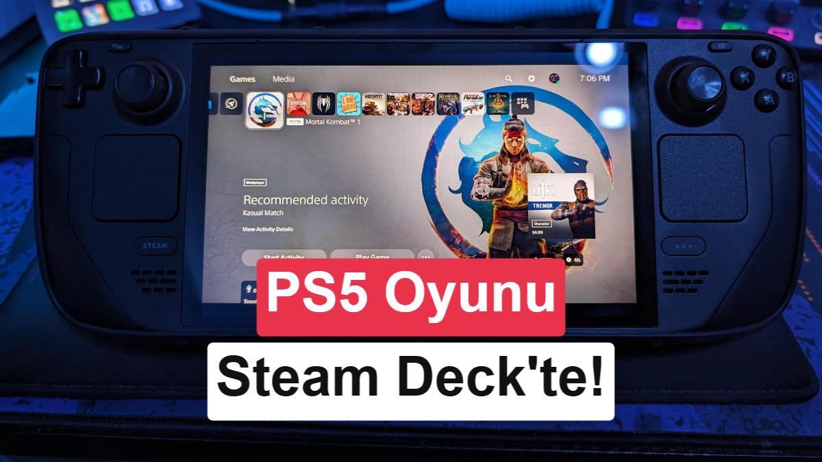 Steam Deck Üzerinde PS5 Oyunu Çalıştırıldı: SharpEmu'dan Önemli Adım