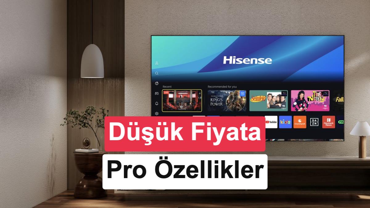 Hisense, Hi-QLED TV Serisiyle Türkiye Pazarına Giriş Yaptı