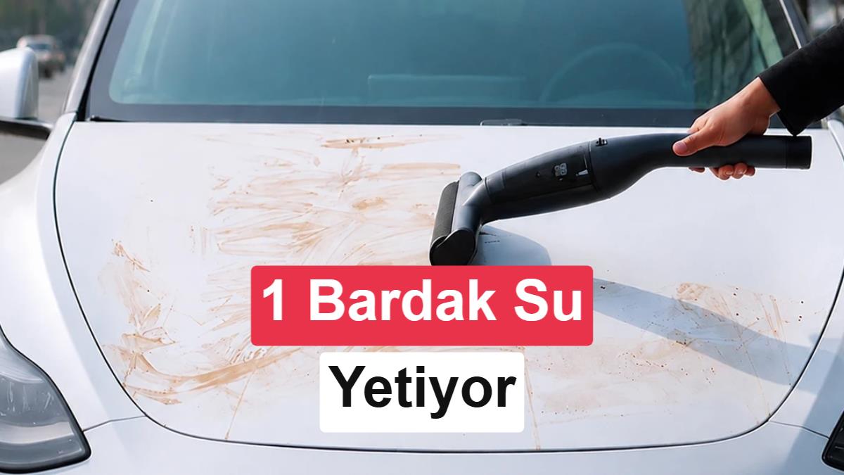 Bir Bardak Suyla Araç Yıkayabilen Taşınabilir Cihaz: Diisea C7