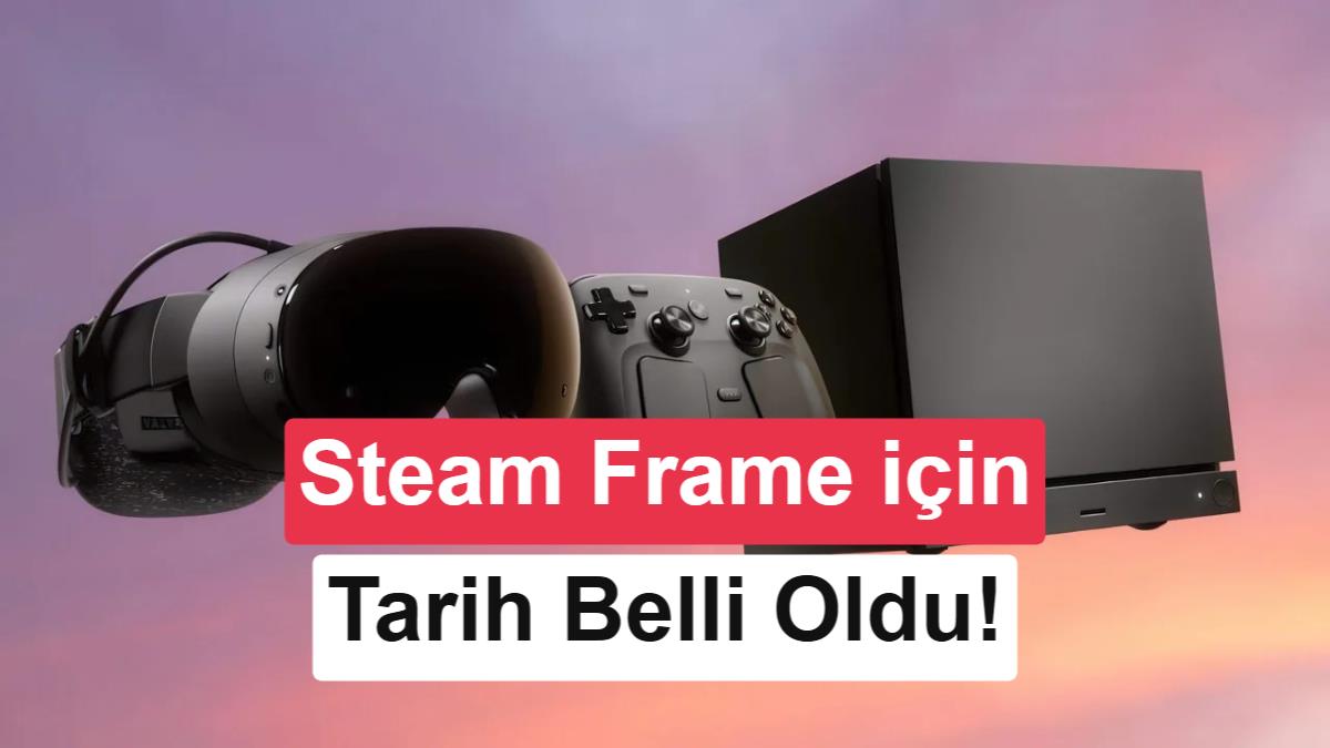 Valve'ın Yeni Nesil VR Başlığı Steam Frame İçin Geri Sayım Başladı
