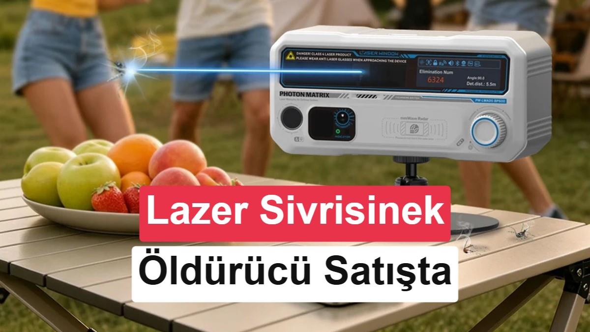 Sivrisinekleri Lazerle Avlayan Yapay Zeka Destekli Photon Matrix Satışa Çıktı