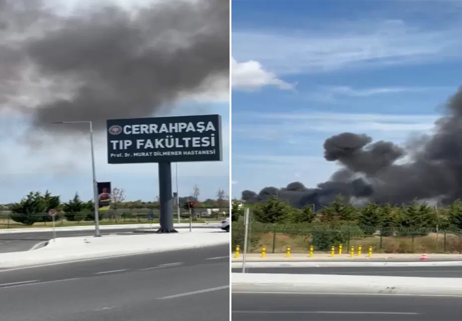 Cerrahpaşa Murat Dilmener Hastanesi'nde Yangın: İtfaiye Ekipleri Müdahale Ediyor